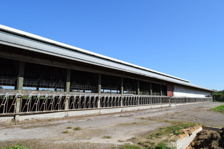 120-stall dry cow / heifer barn